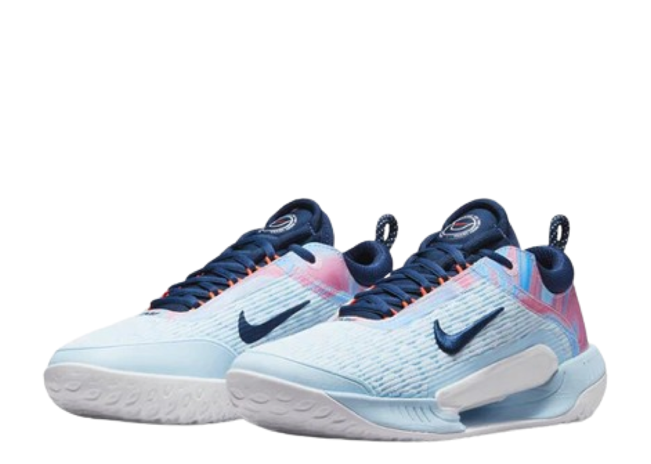 Nike NikeCourt Zoom NXT 'Glacier Blue Team Orange' - photo 2