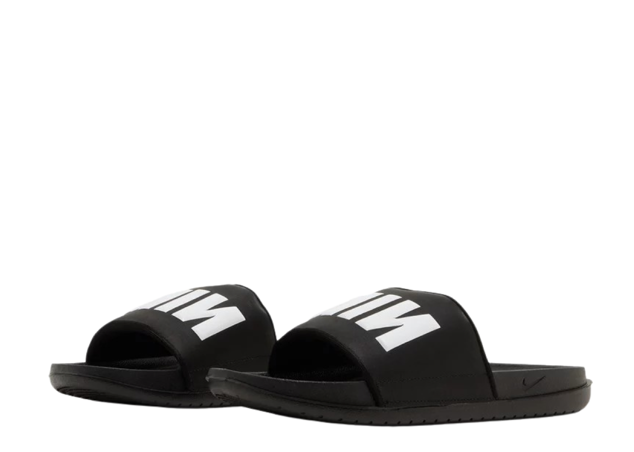 Nike Offcourt Slide Black White - photo 2
