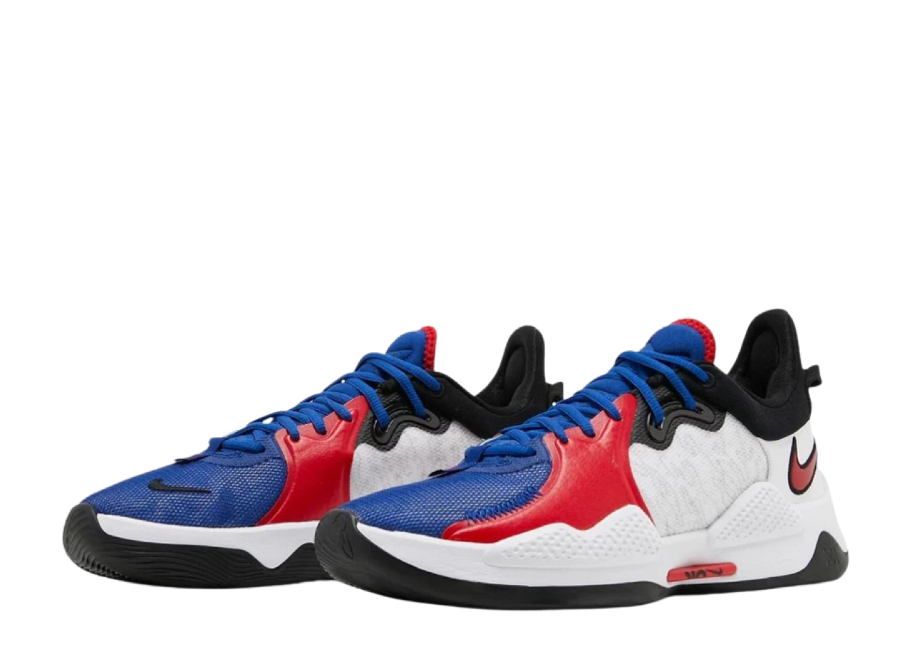 Nike PG 5 White University Red - photo 2