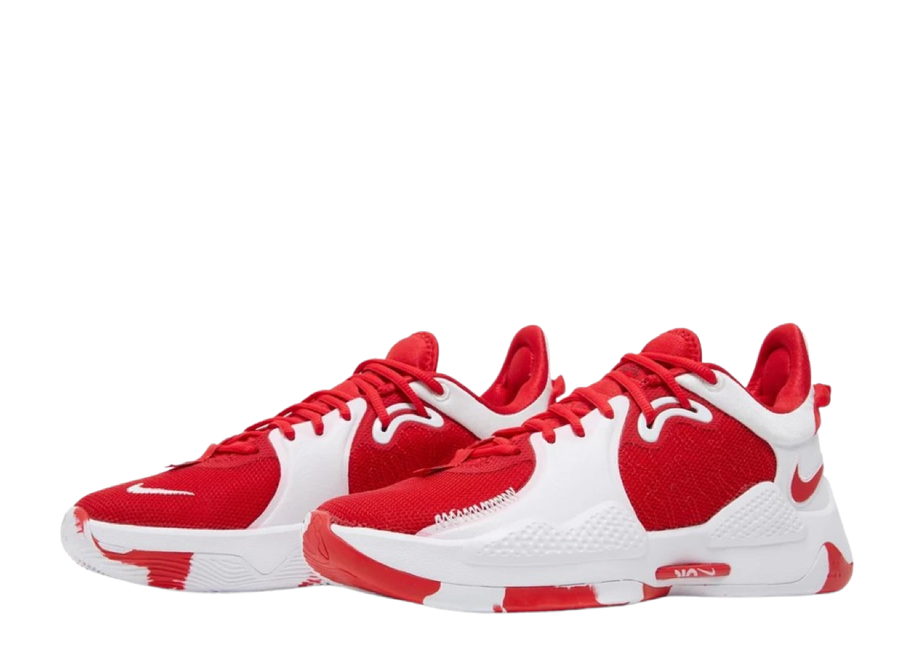Nike PG 5 TB University Red White - photo 2