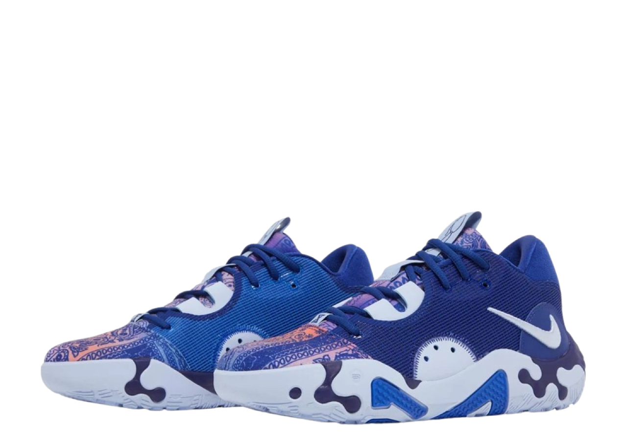 Nike PG 6 Blue Paisley - photo 2