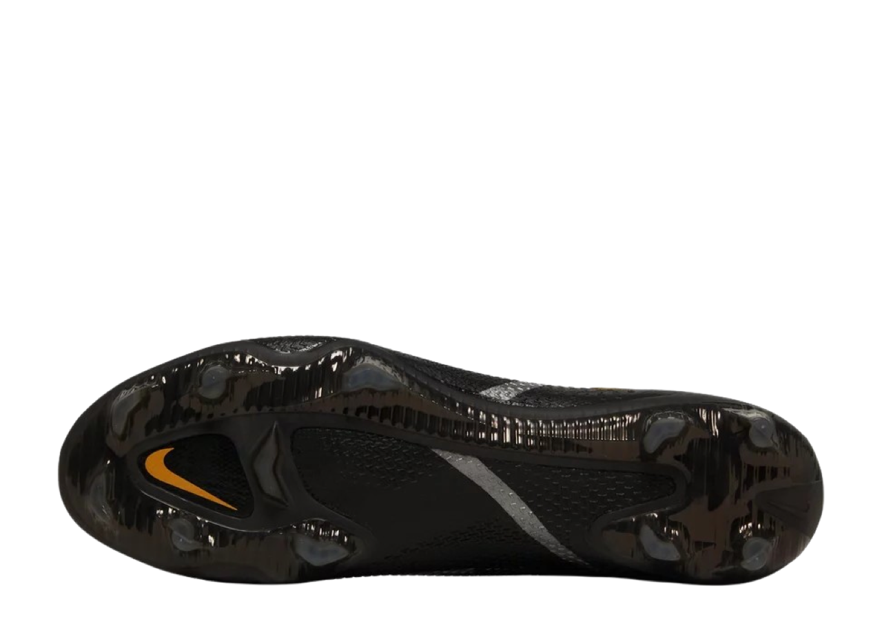 Nike Phantom GT2 Elite FG Black Metallic Dark Grey Metallic Gold - photo 3