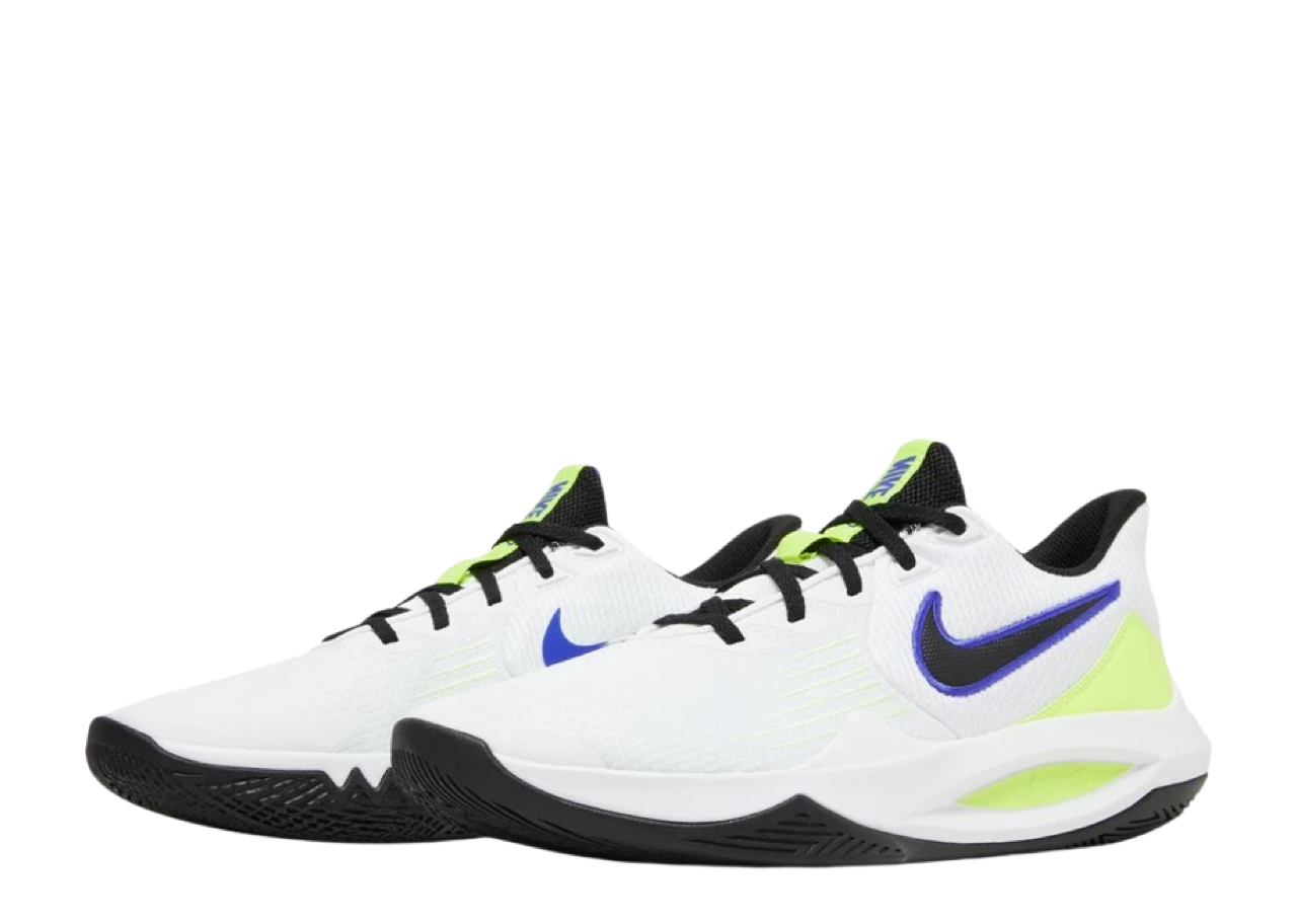 Nike Precision 5 White Barely Volt - photo 2