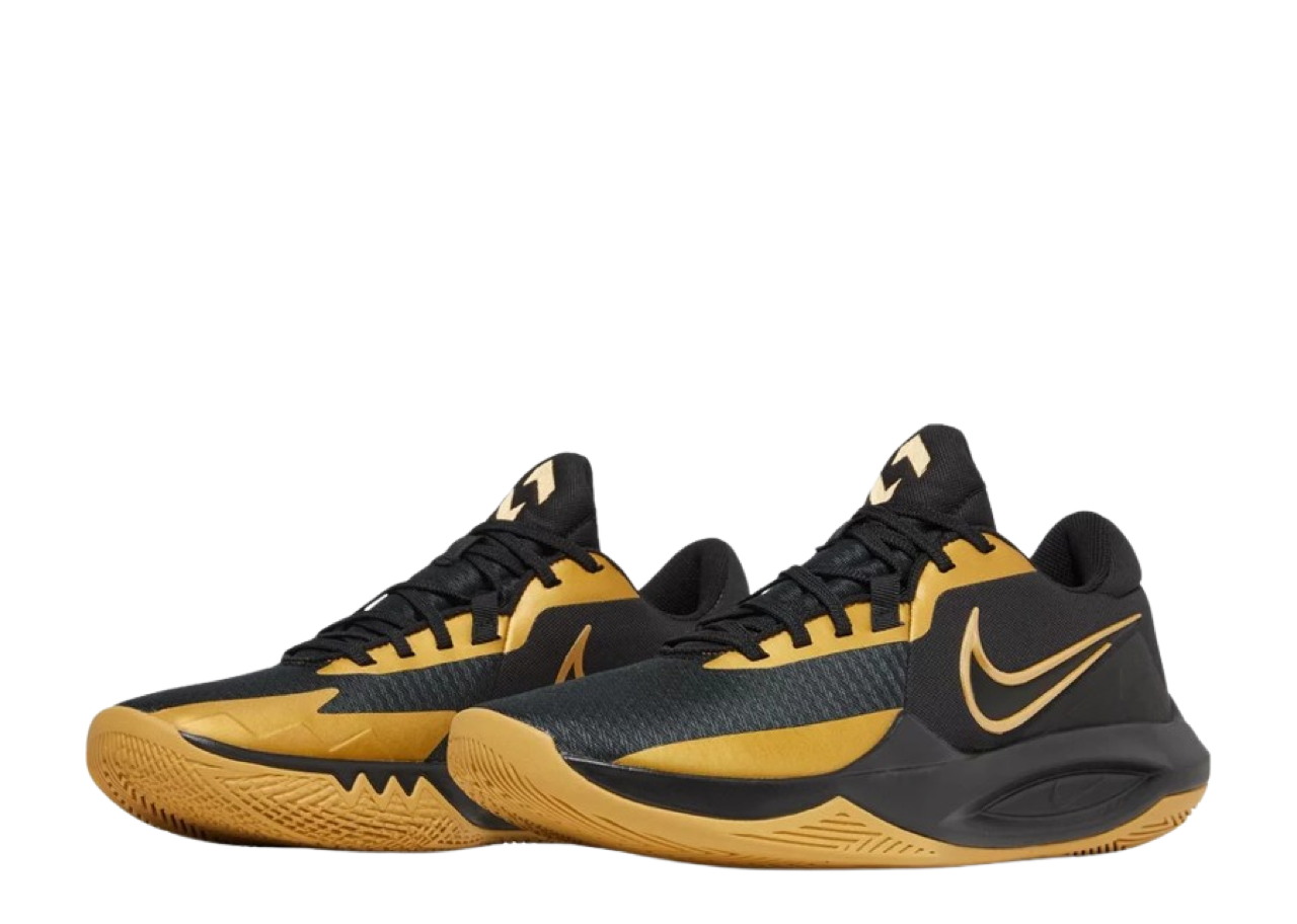 Nike Precision 6 Black Metallic Gold - photo 2