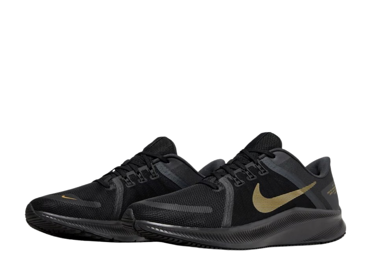 Nike Quest 4 Black Metallic Gold - photo 2