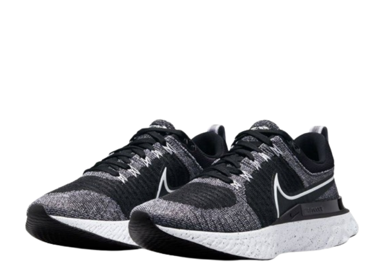 Nike React Infinity Run Flyknit 2 White Black - photo 2