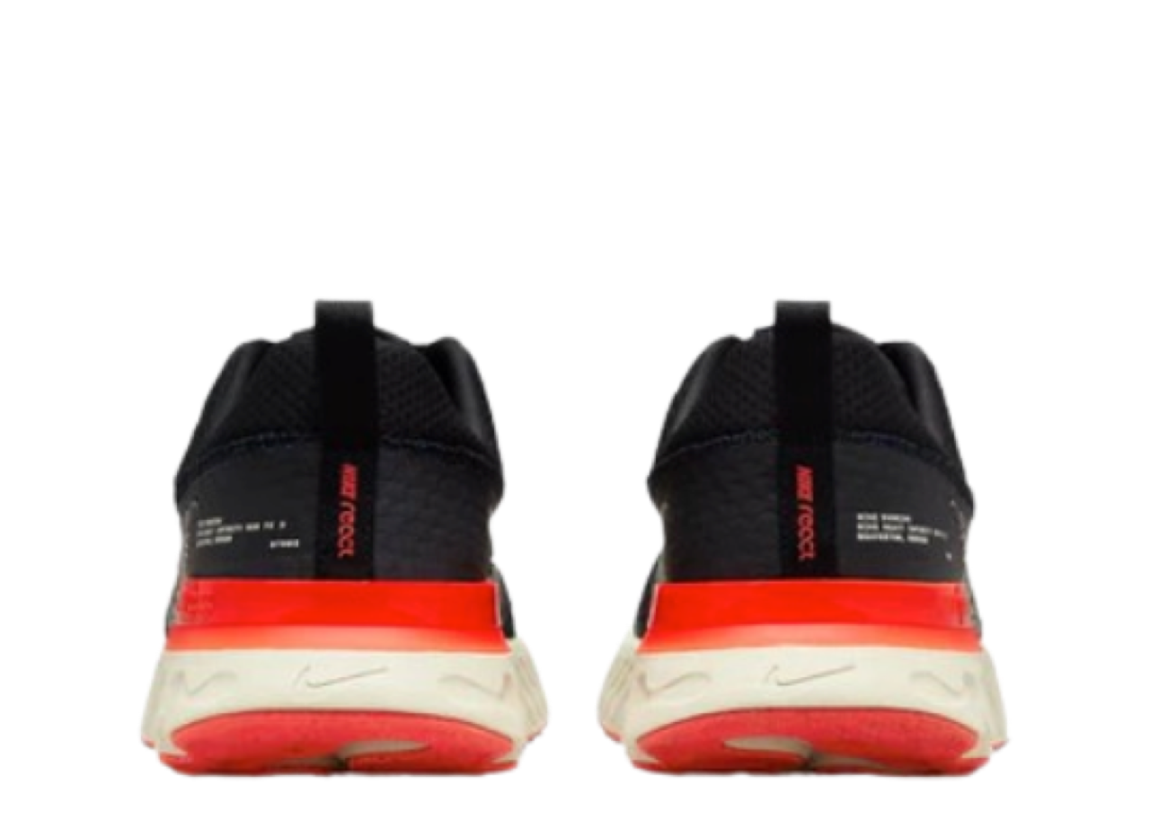 Nike React Infinity Run Flyknit 3 Obsidian Crimson - photo 3