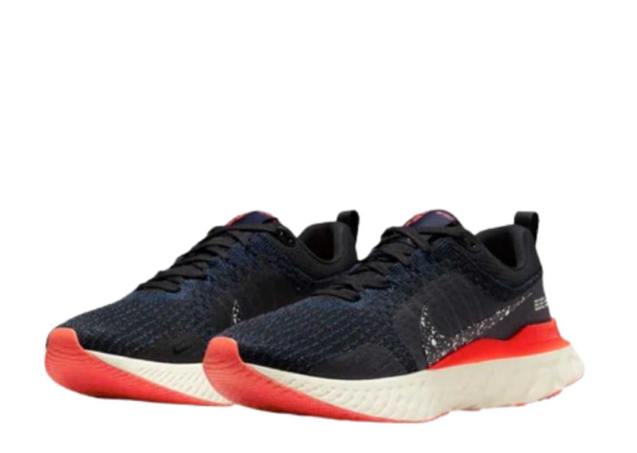 Nike React Infinity Run Flyknit 3 Obsidian Crimson - photo 2