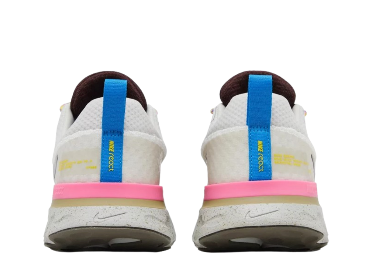 Nike React Infinity Run Flyknit 3 Sail Pinksicle Earth - photo 3