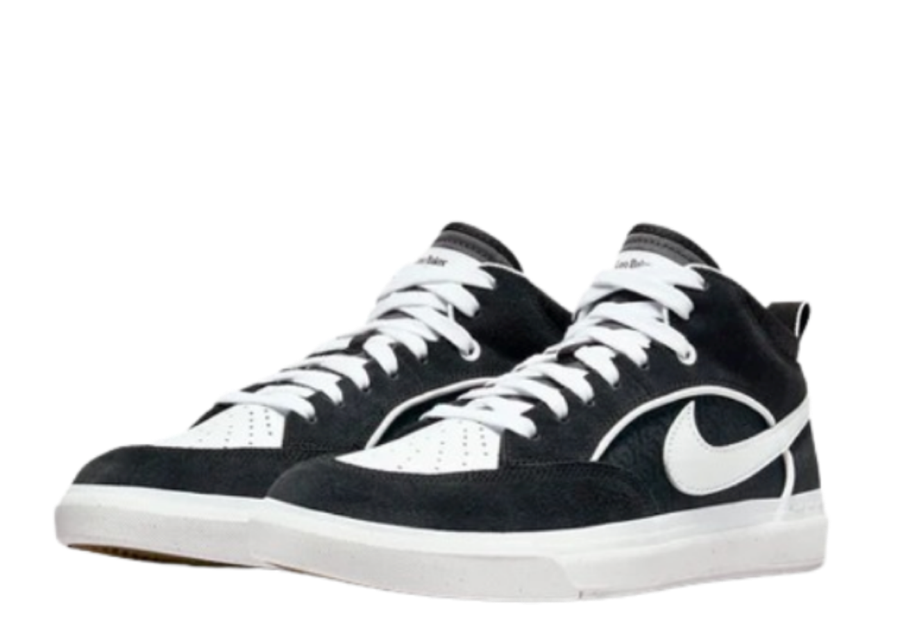 Nike React Leo SB Black White - photo 2
