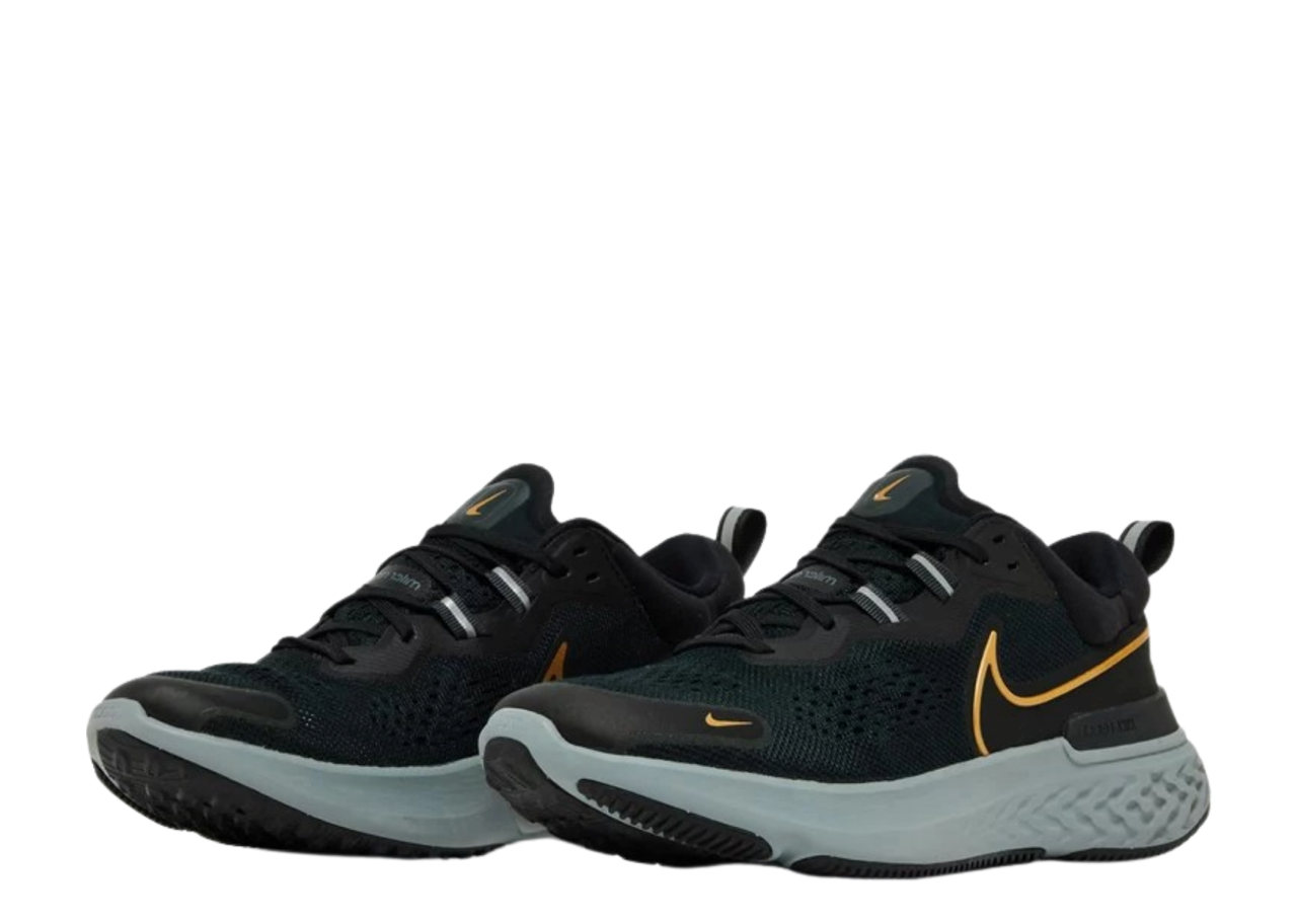 Nike React Miler 2 Black Metallic Gold - photo 2