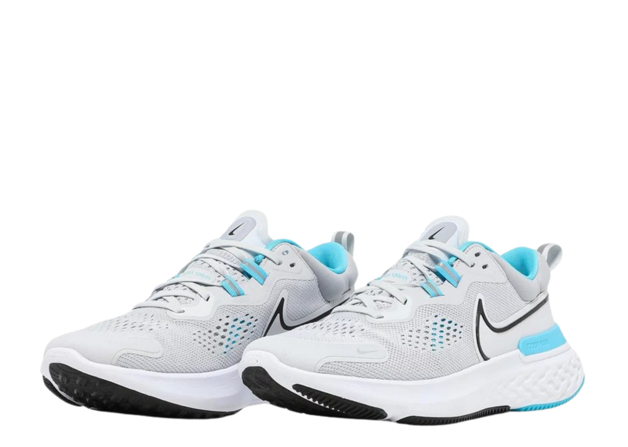 Nike React Miler 2 Pure Platinum Chlorine Blue - photo 2