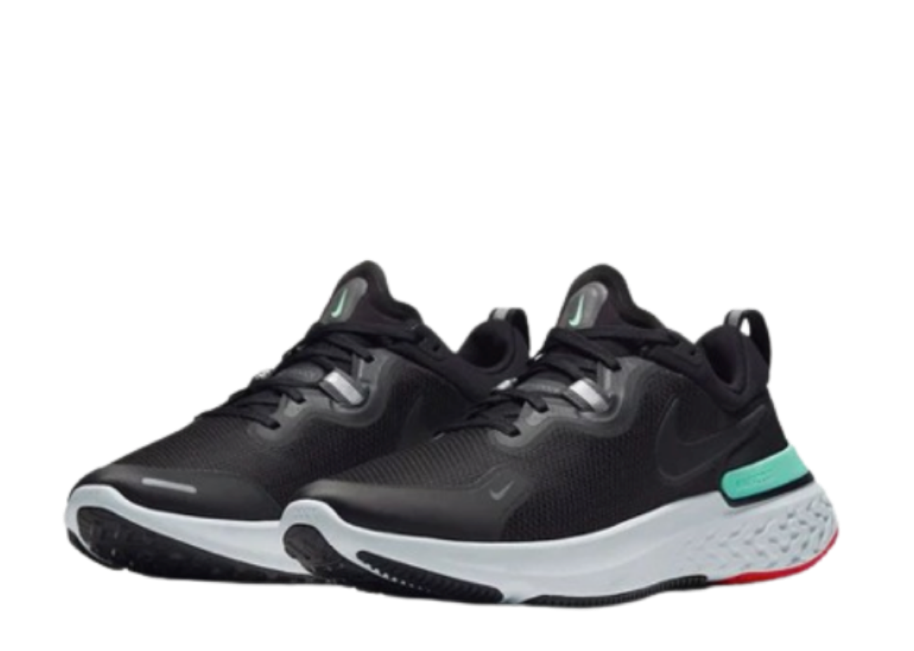 Nike React Miler Black Green Glow - photo 2