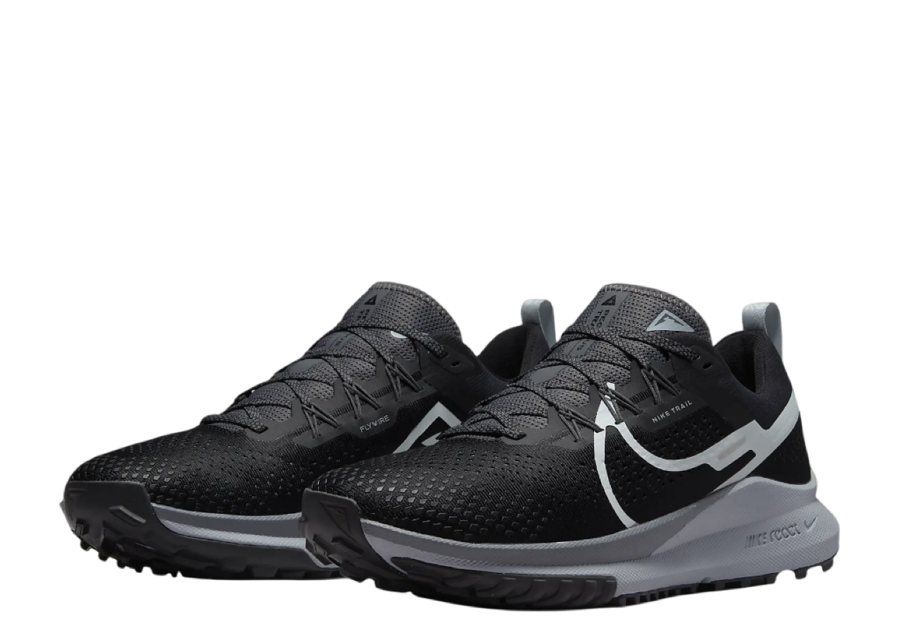 Nike React Pegasus Trail 4 Black Dark Grey - photo 2