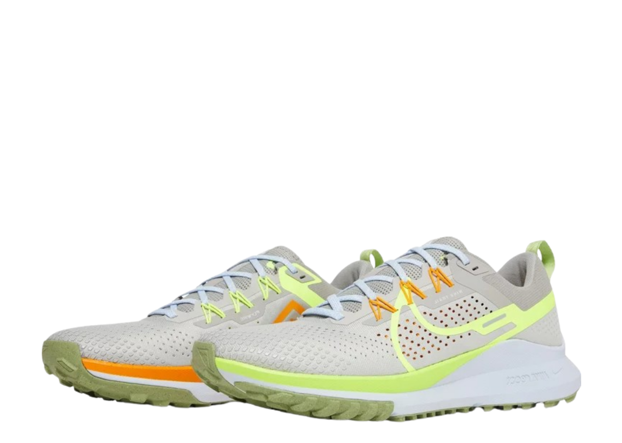 Nike React Pegasus Trail 4 Light Iron Ore Volt - photo 2