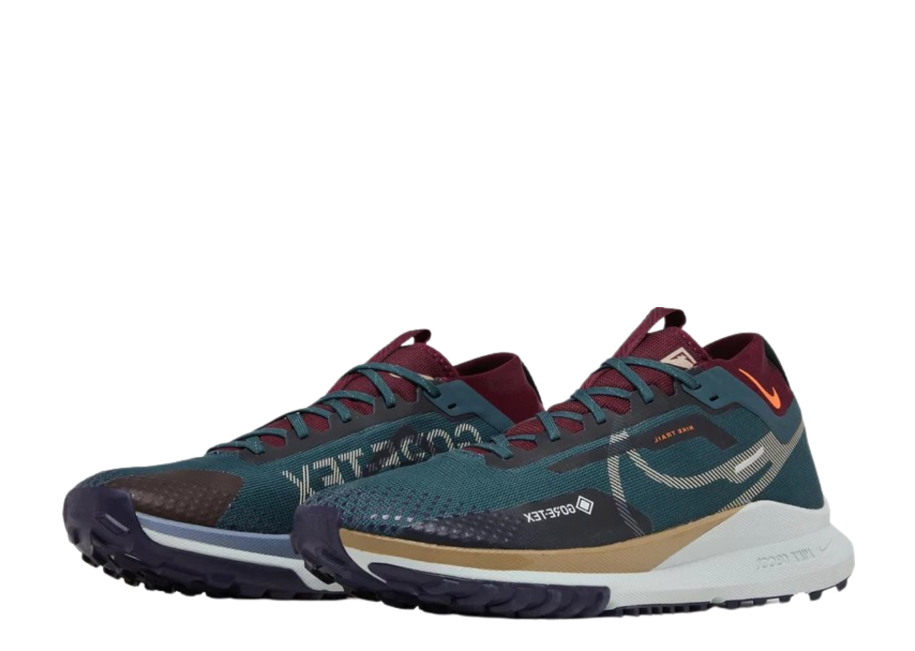 Nike React Pegasus Trail 4 GORE-TEX Deep Jungle Night Maroon - photo 2