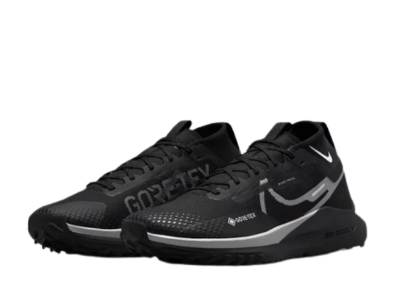 Nike React Pegasus Trail 4 GORE-TEX Black Reflect Silver - photo 2