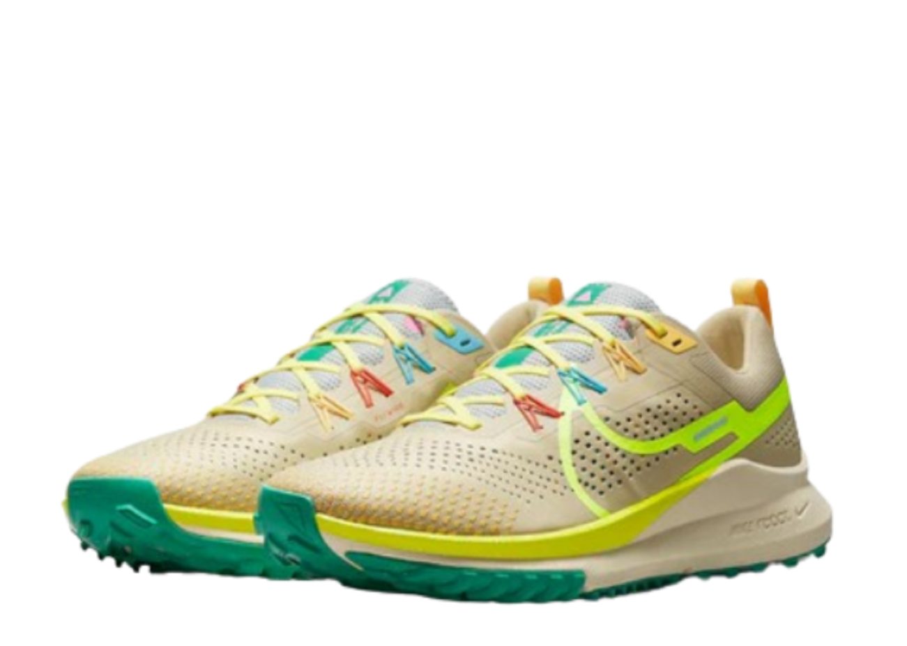 Nike React Pegasus Trail 4 Team Gold Baltic Blue Stadium Green Volt - photo 2