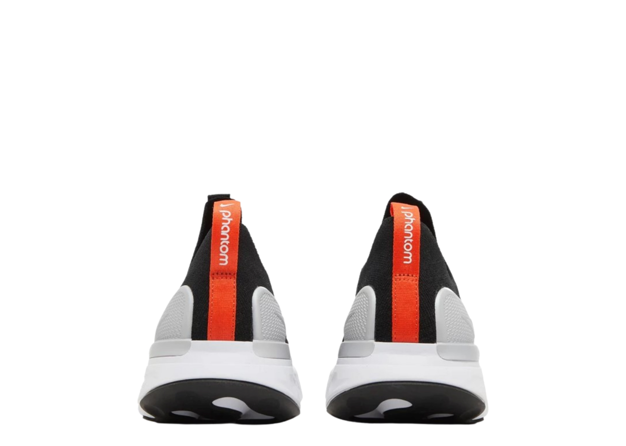 Nike React Phantom Run Flyknit 2 Black Team Orange - photo 3