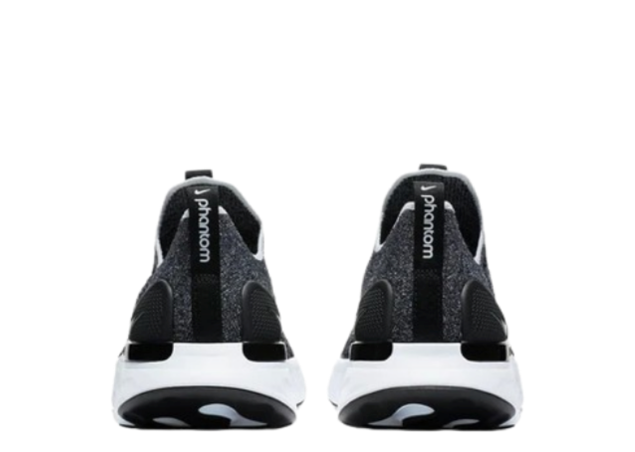 Nike React Phantom Run Flyknit 2 Black Smoke Grey - photo 3
