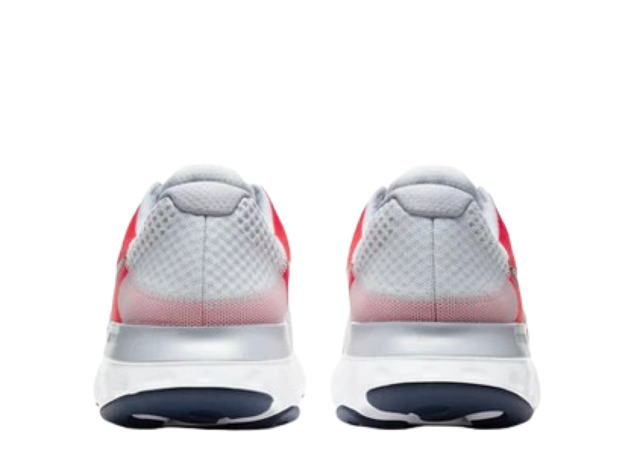 Nike Renew Run 2 Pure Platinum Chile Red - photo 3