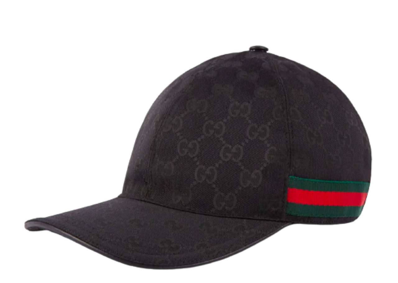 Original GG Canvas Baseball Hat with Web - photo 2