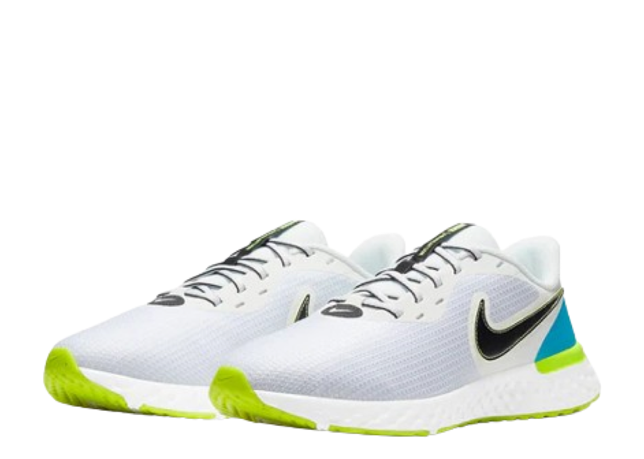 Nike Revolution 5 EXT Summit White Blue Fury - photo 2
