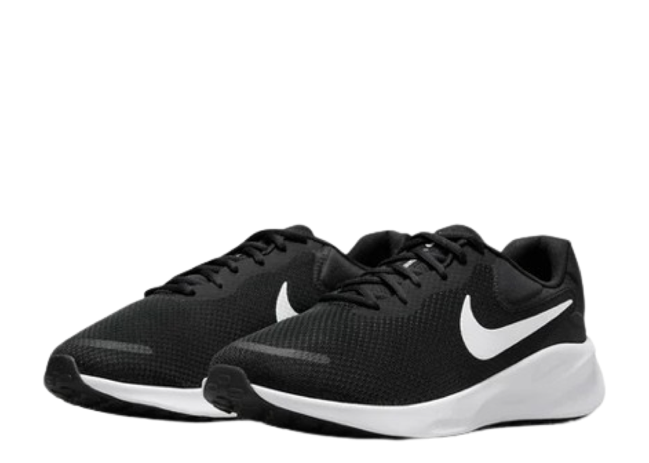 Nike Revolution 7 Extra Wide 'Black White' - photo 2