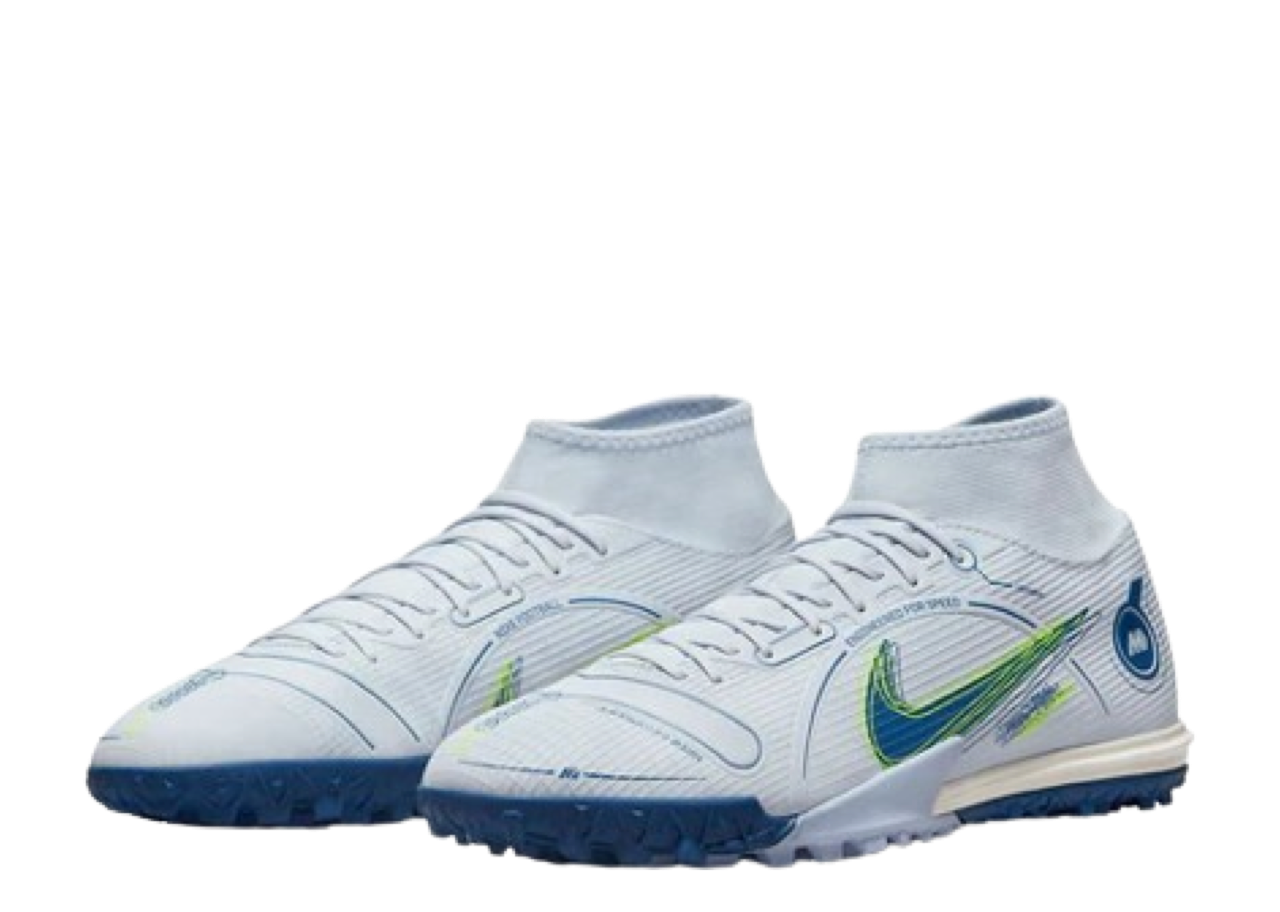 Nike Superfly 8 Academy TF Football Grey Light Marine - photo 2