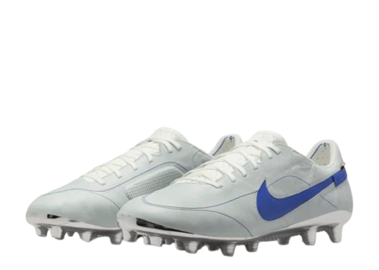 Nike Tiempo Legend 9 Elite MI AG Montebelluna Leather White Game Royal - photo 2