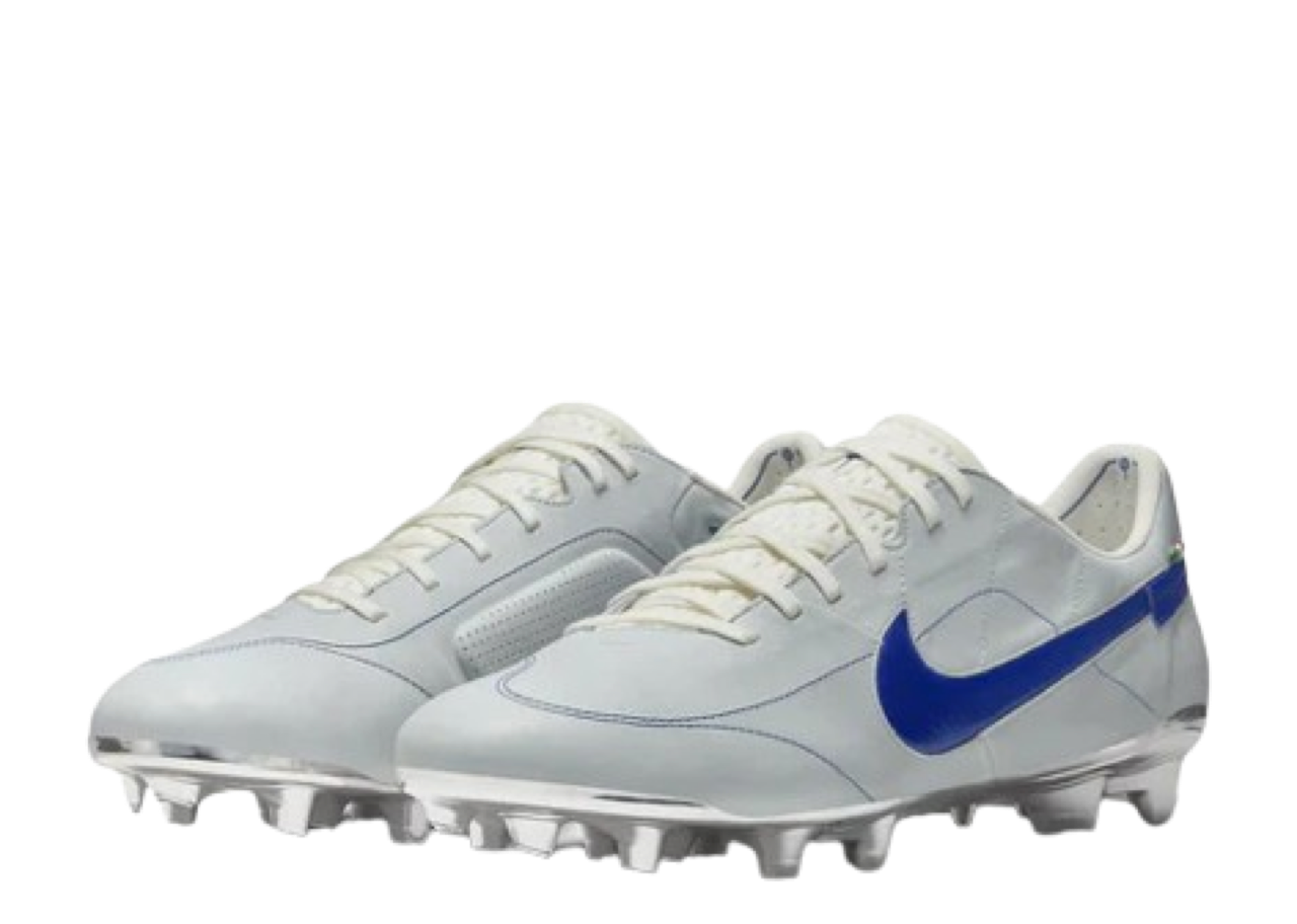 Nike Tiempo Legend 9 Elite MI FG Montebelluna Leather White Game Royal - photo 2