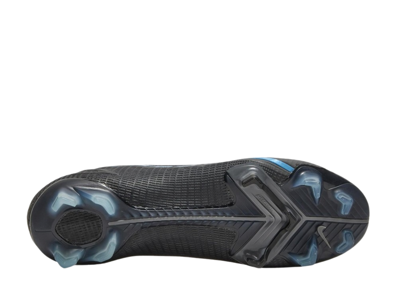 Nike Vapor 14 Elite FG Flyknit Black Iron Grey Blue - photo 4
