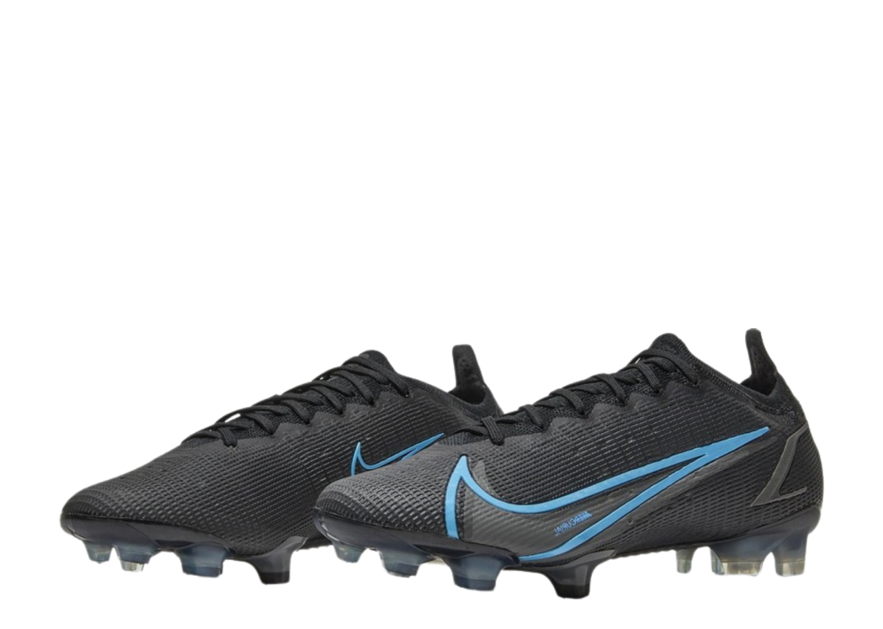 Nike Vapor 14 Elite FG Flyknit Black Iron Grey Blue - photo 2