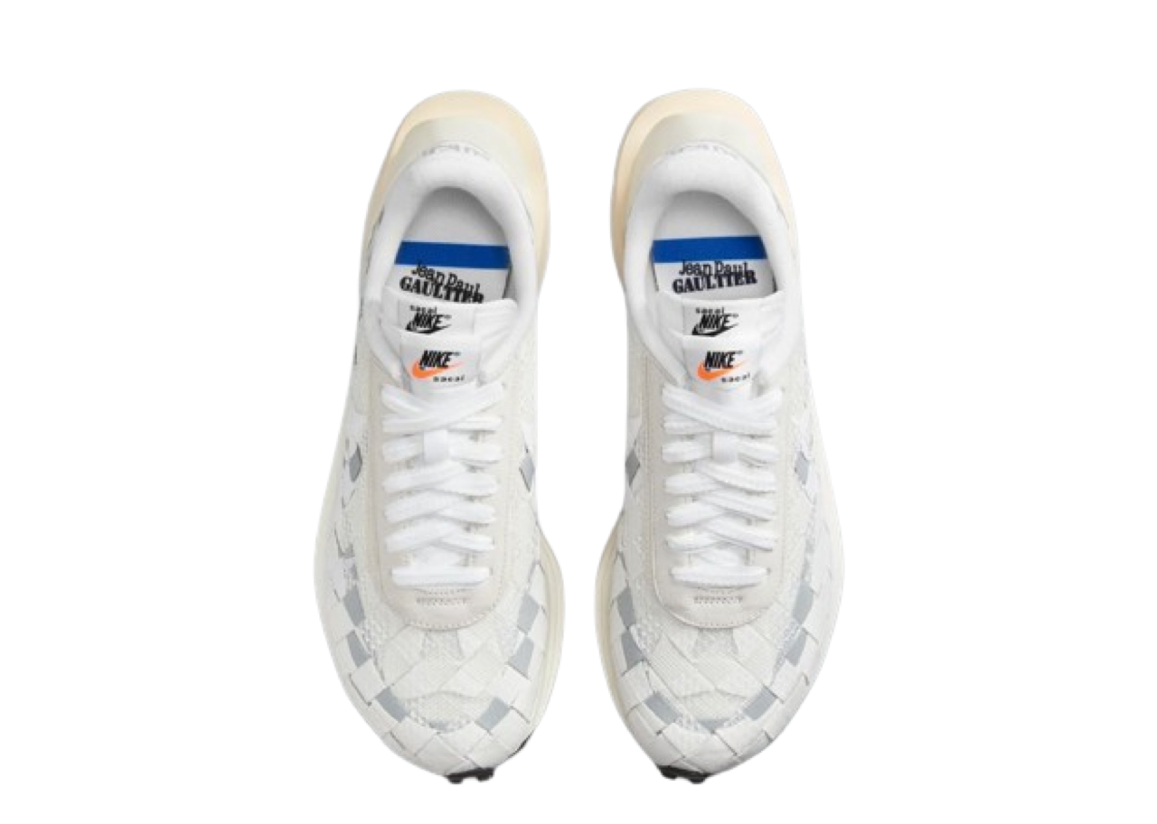 Nike VaporWaffle Woven sacai Jean Paul Gaultier White - photo 2