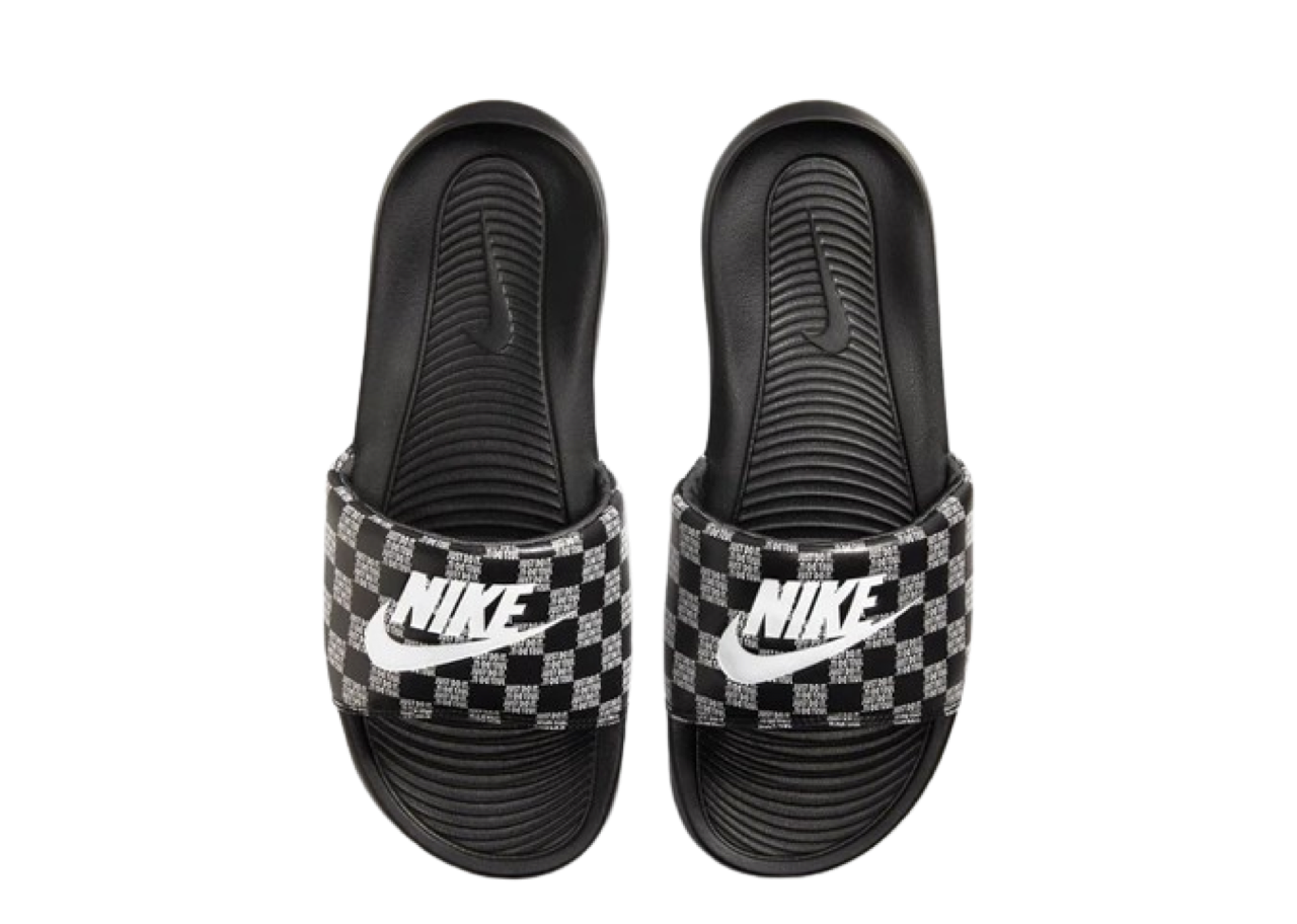 Nike Victori One Printed Slide 'Just Do It Checkered' - photo 2