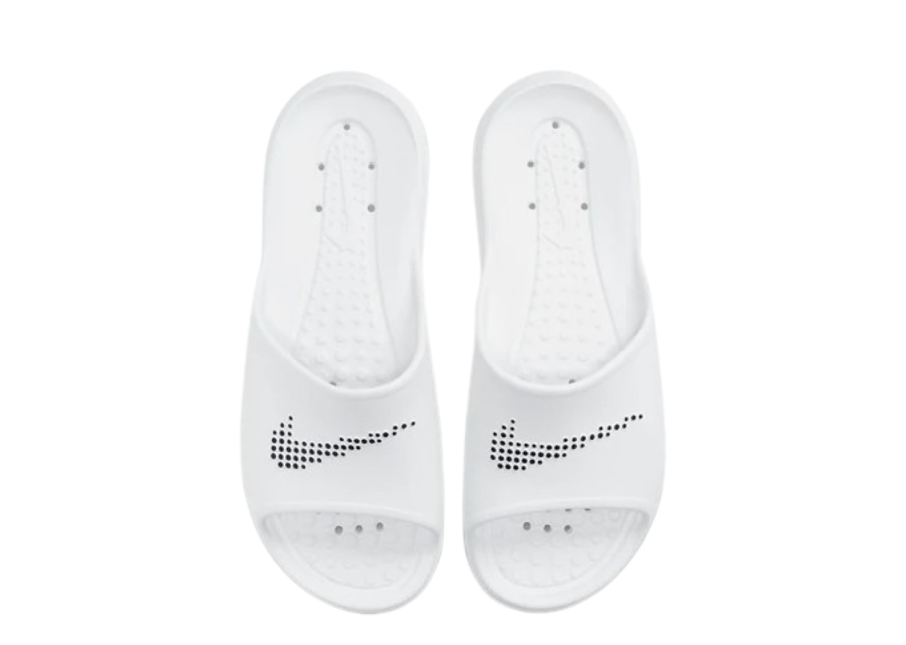 Nike Victori One Slide 'Polka Swoosh - White' - photo 2