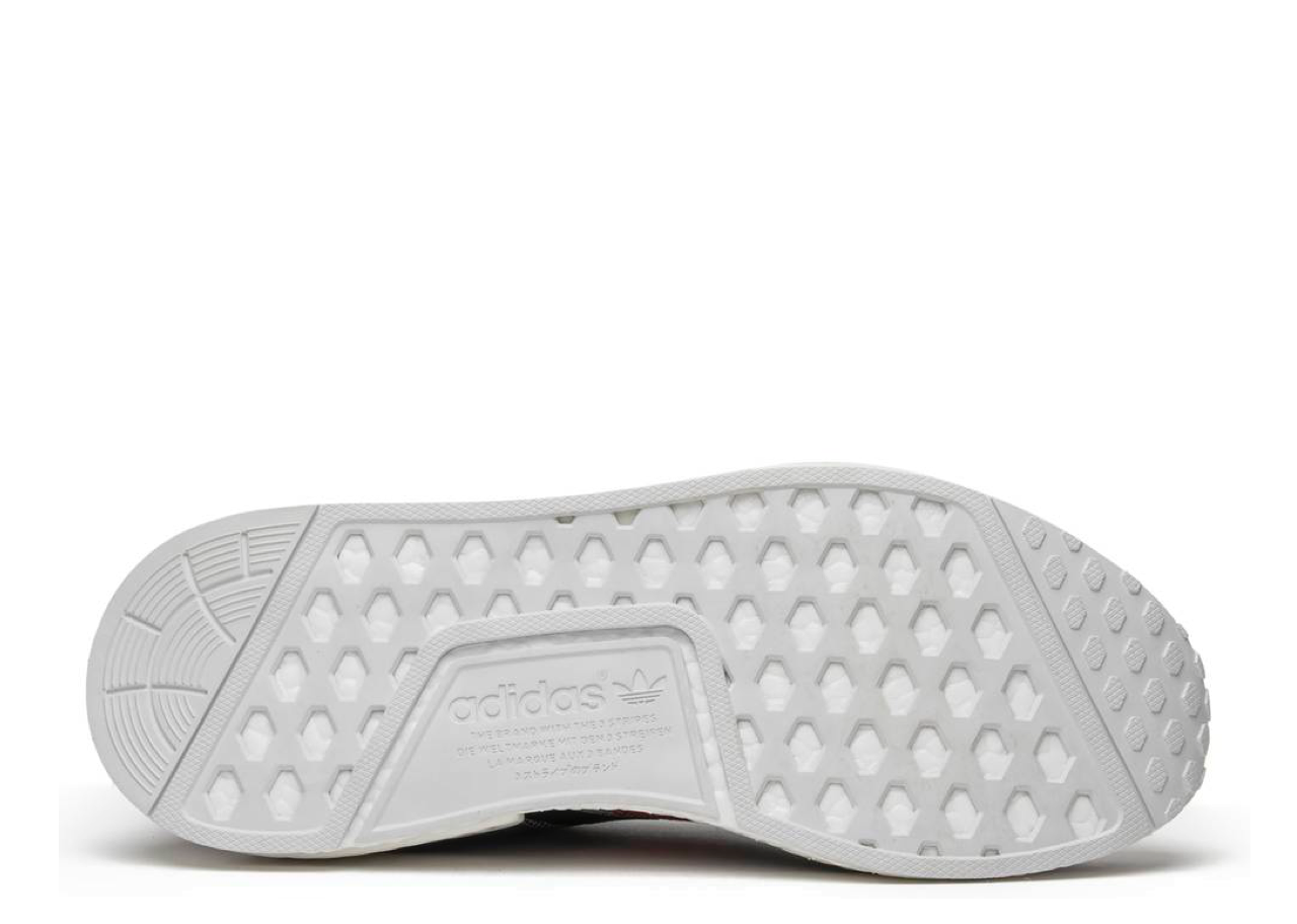 Adidas NMD R1 Primeknit Tricolor White - photo 4