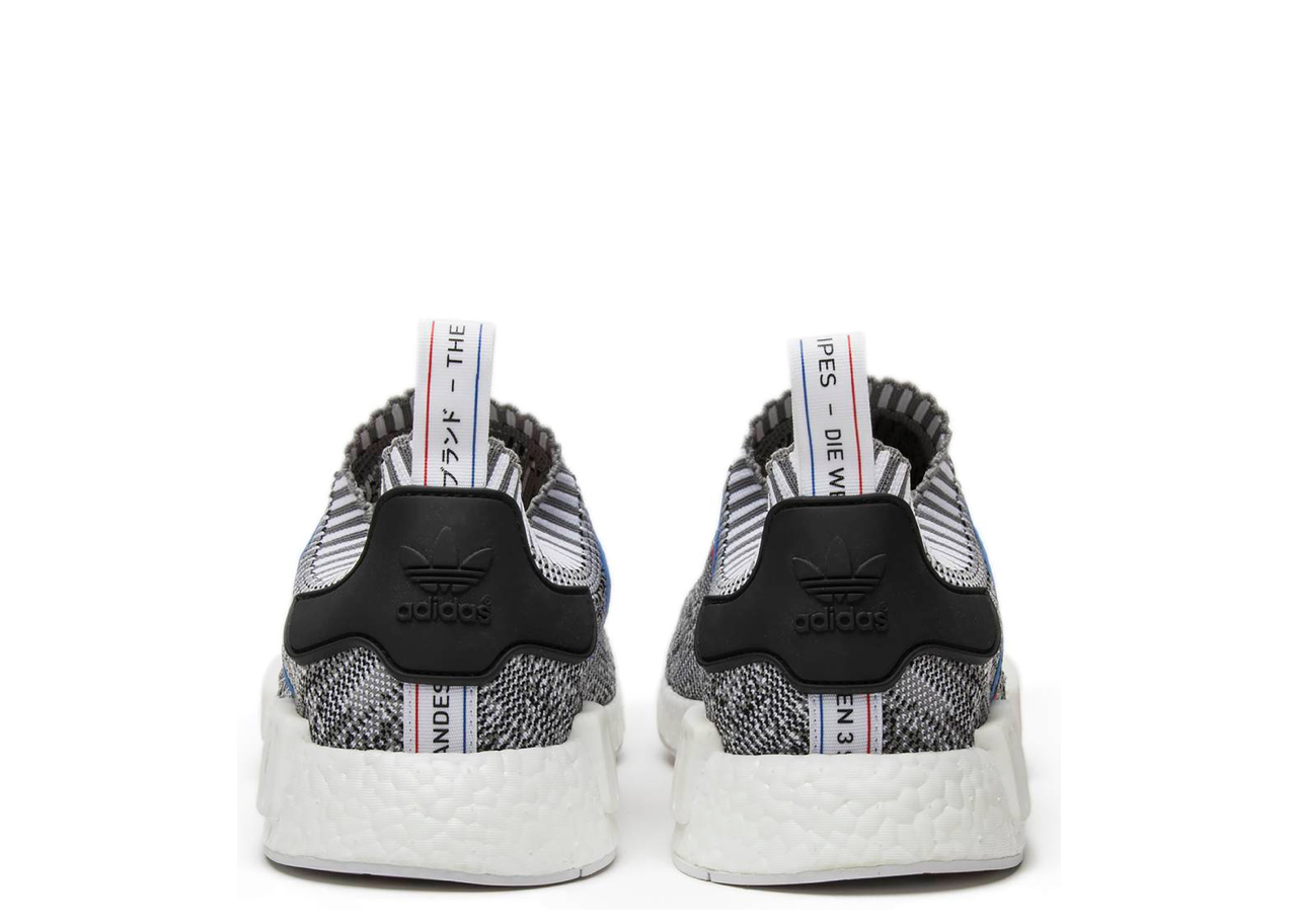 Adidas NMD R1 Primeknit Tricolor White - photo 3