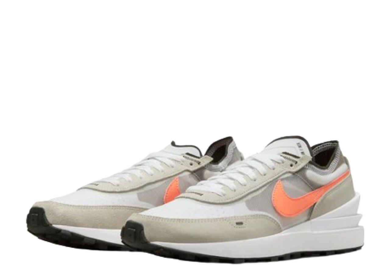 Nike Waffle One White Orange Trace - photo 2