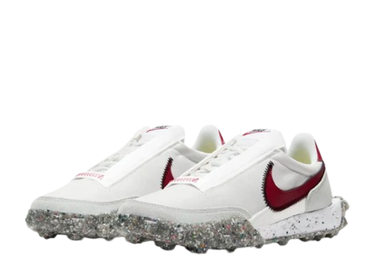 Nike Waffle Racer Crater Summit White Team Red (Women's) - photo 2