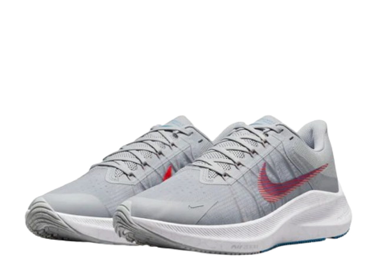 Nike Winflo 8 'Wolf Grey Bright Crimson' - photo 2