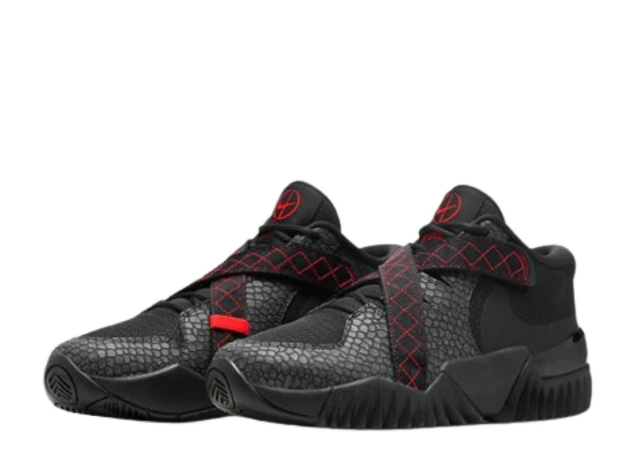 Nike Zoom Court Dragon Black Grey Red - photo 2