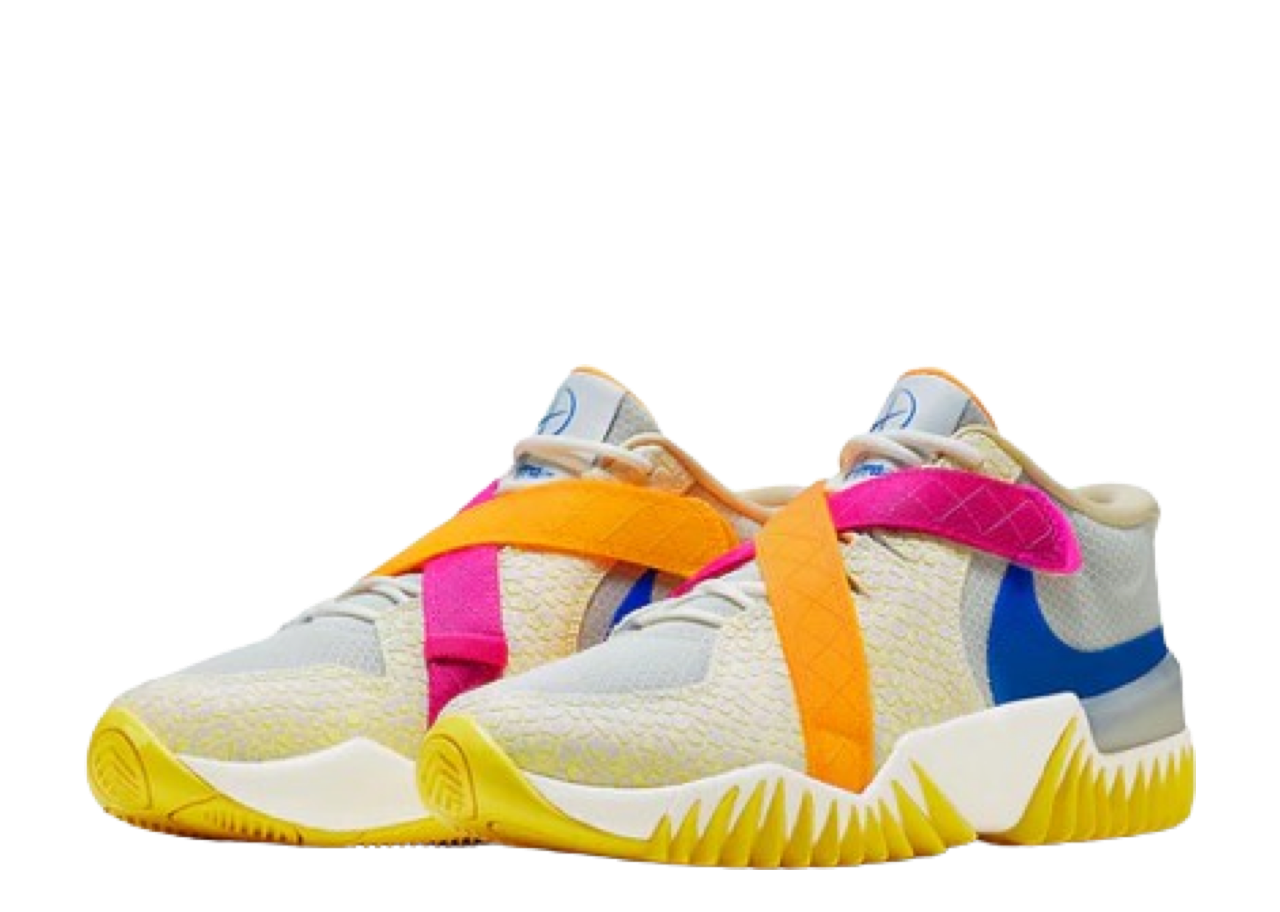 Nike Zoom Court Dragon Light Bone Hyper Royal Yellow Strike Pink - photo 2