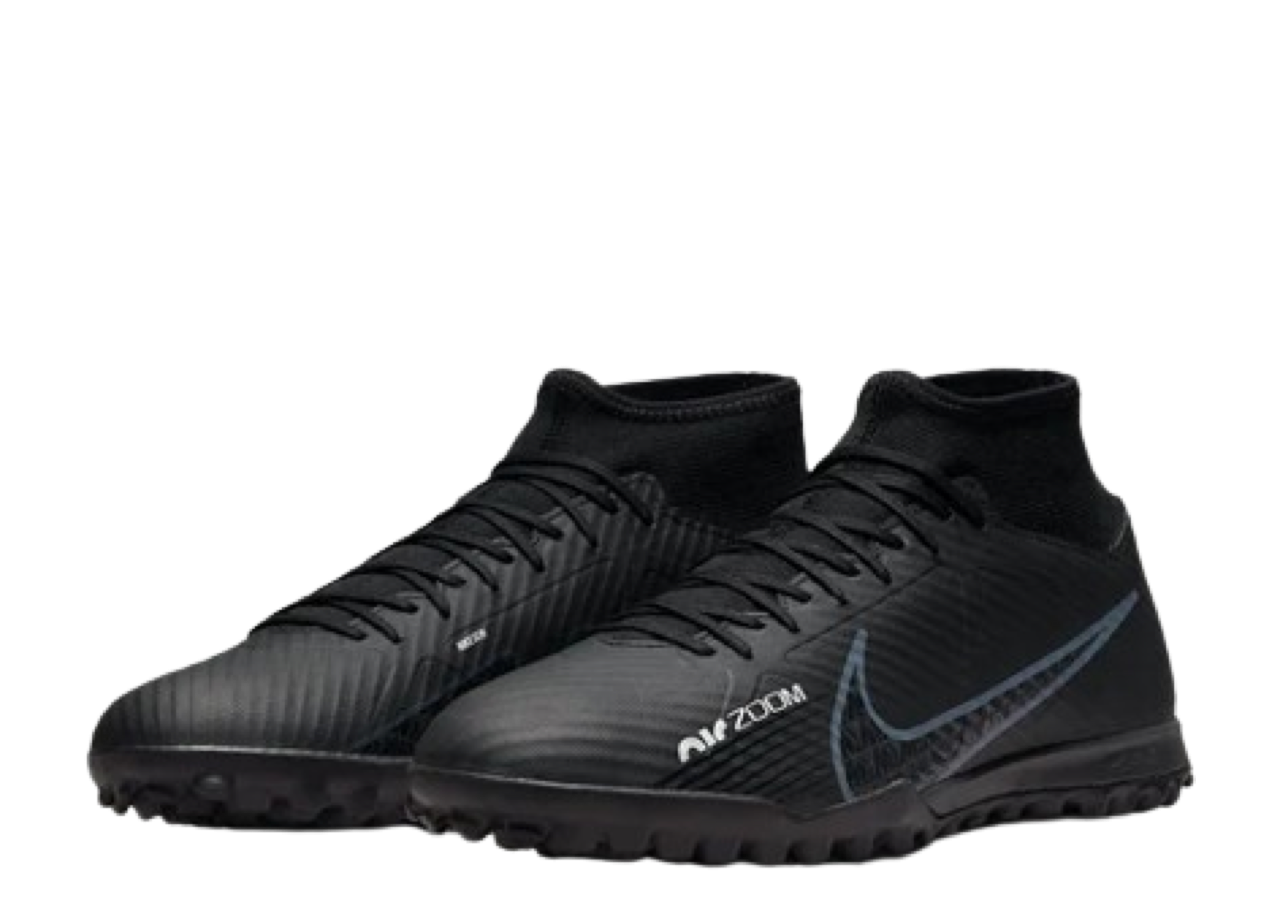 Nike Zoom Mercurial Superfly 9 Academy TF Black Dark Smoke Grey - photo 2