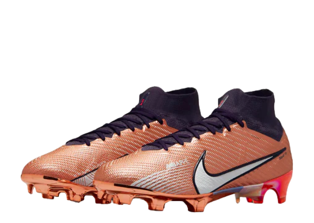 Nike Zoom Mercurial Superfly 9 Elite KM FG Metallic Copper - photo 2