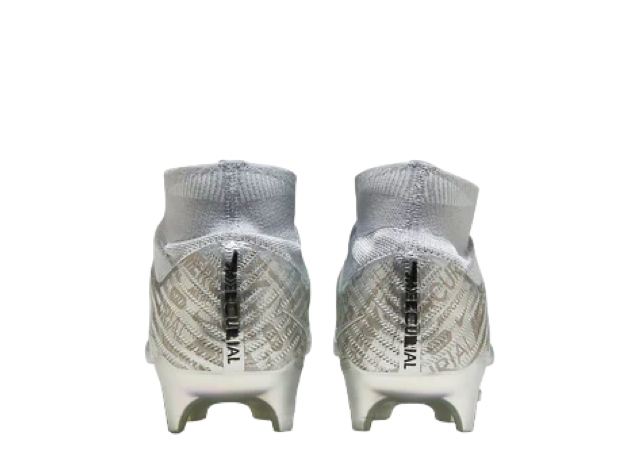 Nike Zoom Mercurial Superfly 9 Elite XXV SE FG Metallic Silver - photo 3