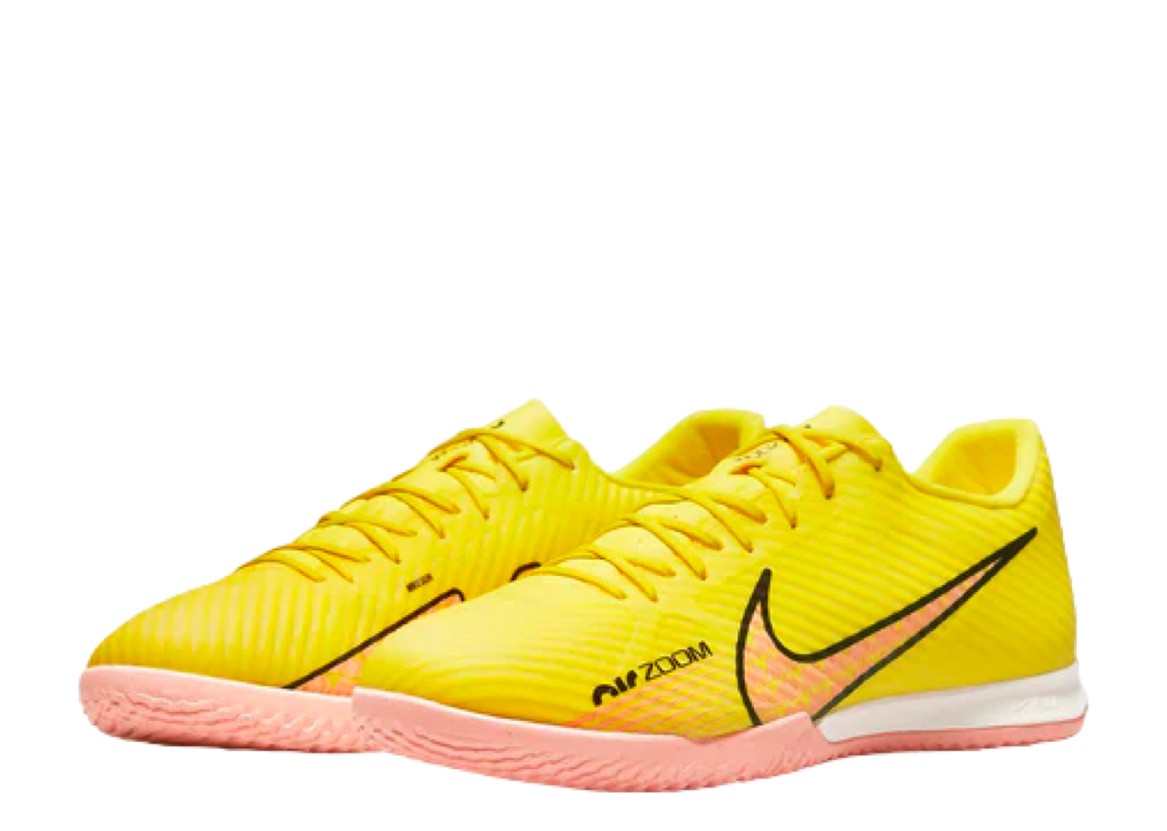 Nike Zoom Mercurial Vapor 15 Academy IC Yellow Strike Sunset Glow - photo 2