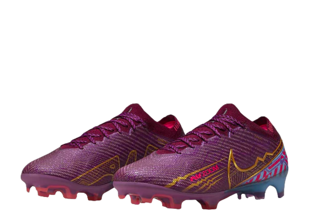 Nike Zoom Mercurial Vapor 15 Elite KM FG Mbappé Dark Beetroot - photo 2