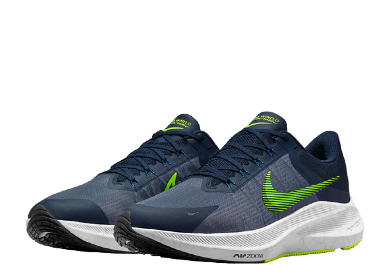 Nike Zoom Winflo 8 Midnight Navy Volt - photo 2