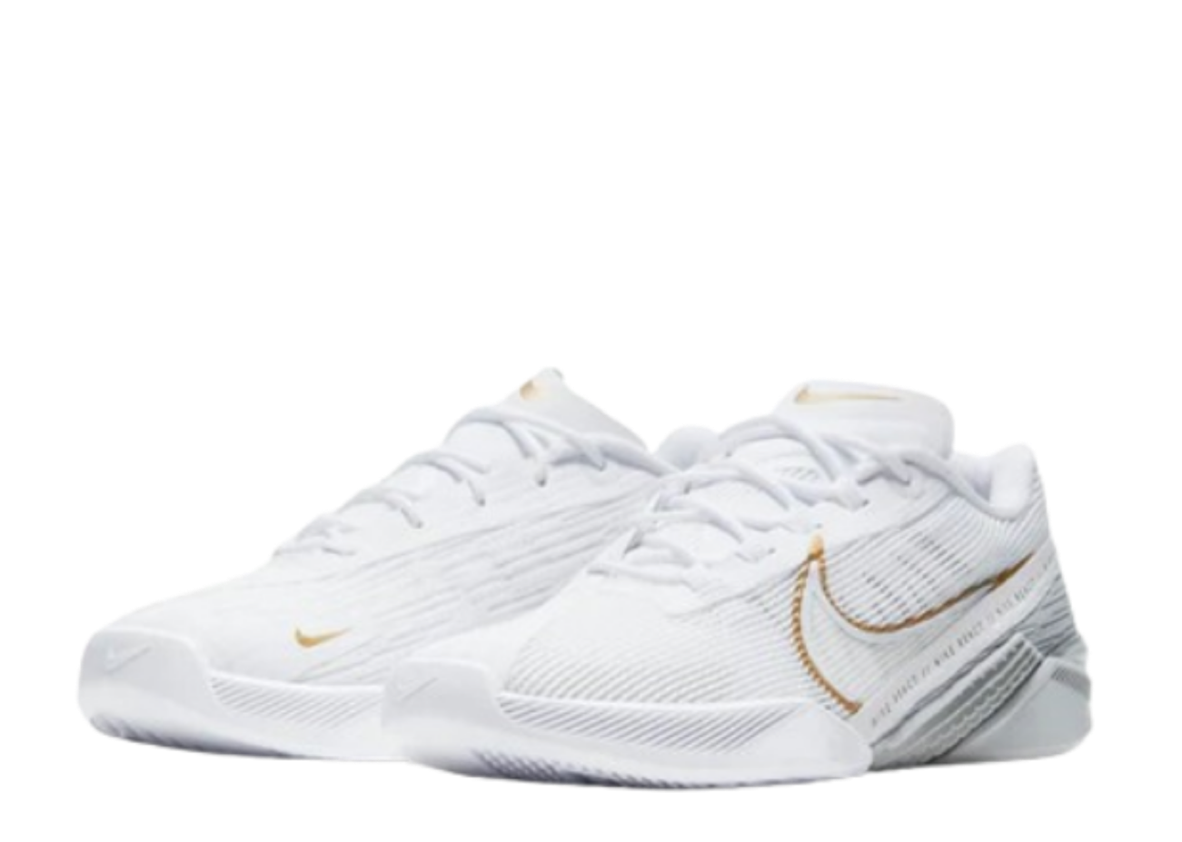 Nike React Metcon Turbo White Metallic Gold (Women's) - photo 2
